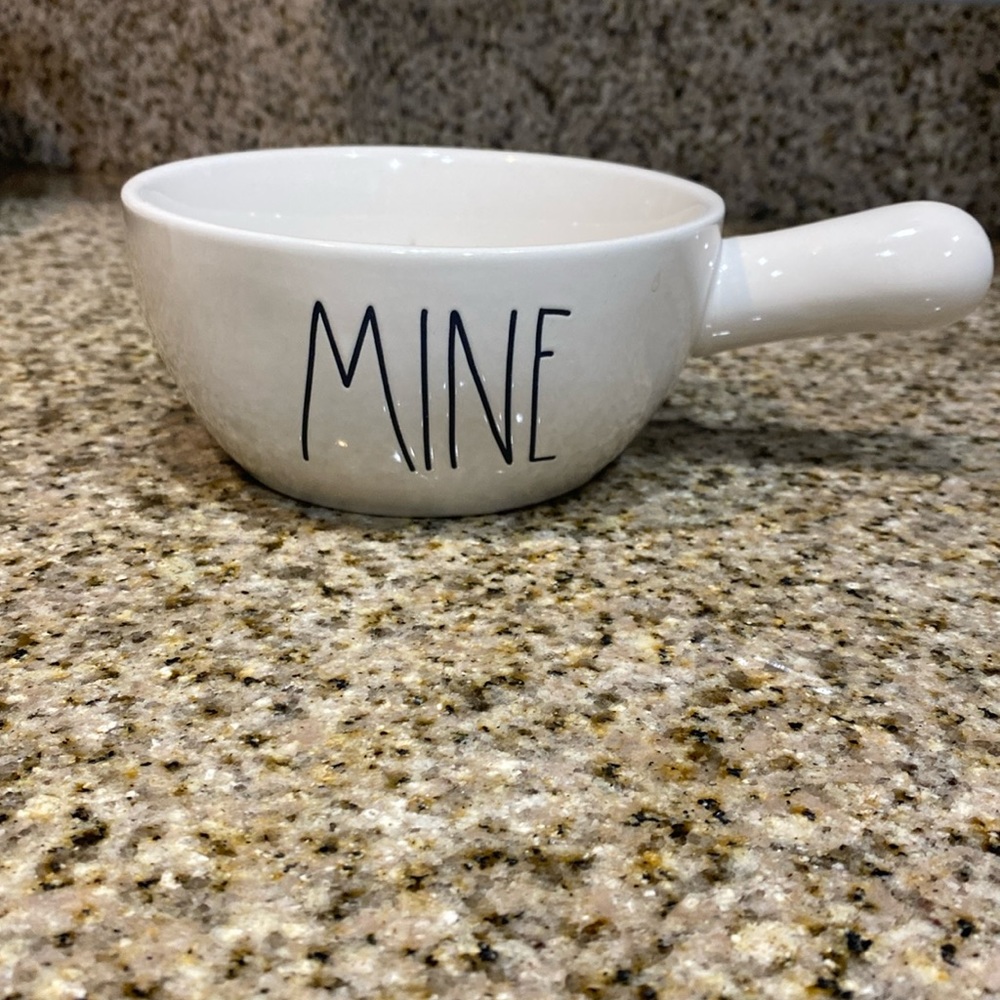 Rae Dunn Artisan Collection Soup Bowl with Handle